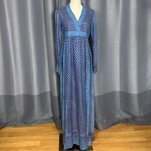 Stunning vintage dress India Imports Rhode Island small